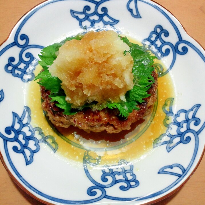 大葉たっぷりの、和風ハンバーグ!